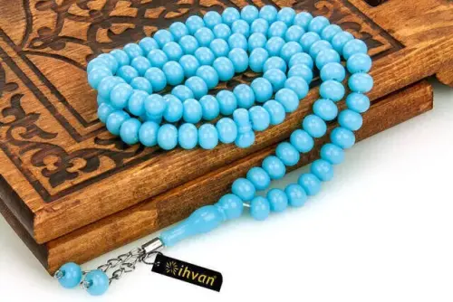 1. Kalite 10mm 99'lu Hac Umre Hediyelik Tesbih (10 Adet) - İhvan (1)