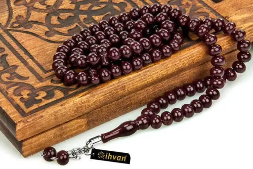 1. Kalite 10mm 99'lu Hac Umre Hediyelik Tesbih (10 Adet) - İhvan (1)