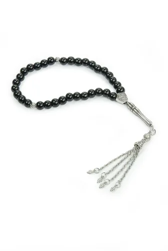 10 Adet 33lü Hac Umre Hediyelik Tesbih - Siyah - 4