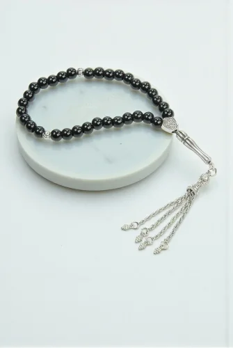 10 Adet 33lü Hac Umre Hediyelik Tesbih - Siyah - 5