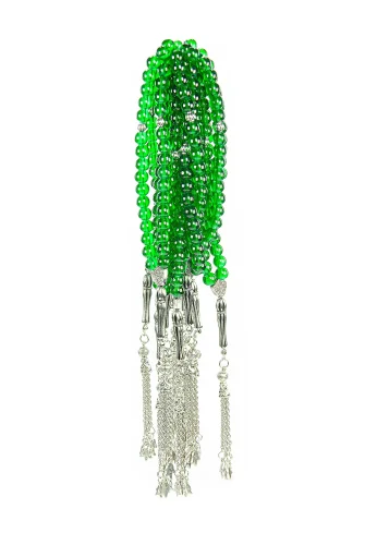 10 Adet 33lü Hac Umre Hediyelik Tesbih - Yeşil - ihvanonline (1)