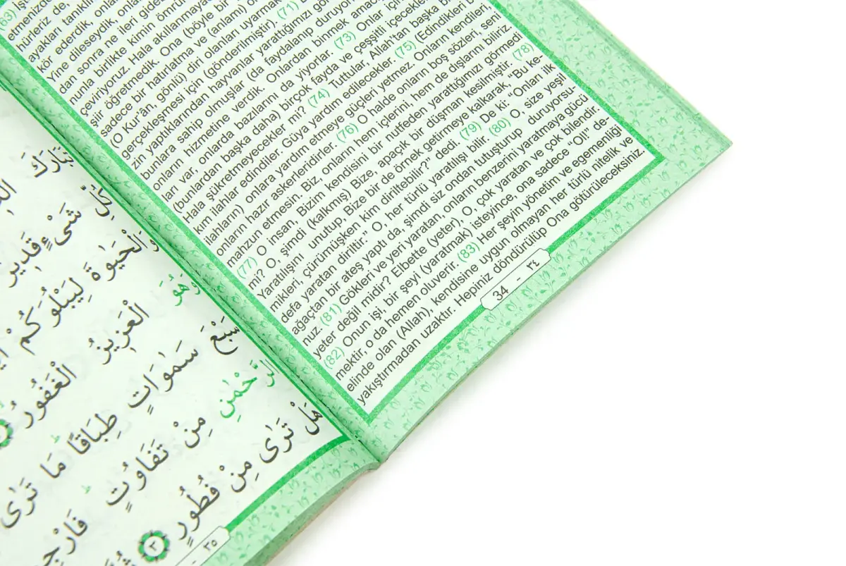 10 Adet Hediyelik 3'lü Mevlüt Seti İsme Özel Etiketli Çantalı Tesbihli, 80 Sayfa Yasin Kitabı - Yeşil - 7