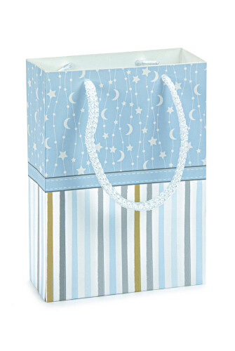 10 Adet Hediyelik 4'lü Mevlüt Seti - İsme Özel Etiketli - Çanta, Tesbih, Magnet, Yasin Kitabı - Mavi - 3