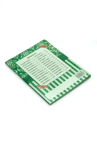 10 Adet Hediyelik Mevlüt Seti İsme Özel Etiketli Çantalı 80 Sayfa Yasin Kitabı - Yeşil - 3