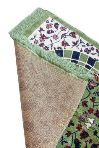 10 Adet Kadife Ravza Desenli Seccade - 6