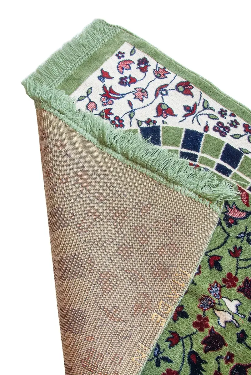 10 Adet Kadife Ravza Desenli Seccade - 6