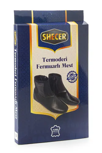 %100 Doğal Termo Deri Fermuarlı Mest Çorap – Patentli, Rahat, Ayağı Terletmez - ihvanonline (1)