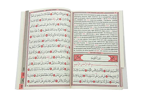 10’lu Dağıtmalık 41 Yasin Türkçe Okunuşlu Mealli Kabe Desenli Orta Boy 128 Sayfa - 6