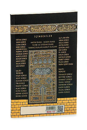 10’lu Dağıtmalık 41 Yasin Türkçe Okunuşlu Mealli Kabe Desenli Orta Boy 128 Sayfa - 9