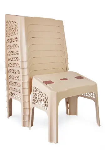 12 Adet Cami ve Kuran Kursları için Plastik Rahle Masası - İhvan