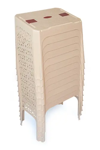 12 Adet Cami ve Kuran Kursları için Takke Hediyeli Plastik Rahle Masası - İhvan (1)