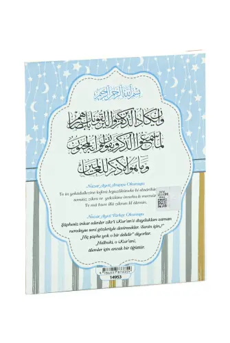 20 Adet Hediyelik 4'lü Mevlüt Seti - İsme Özel Etiketli - Çanta, Tesbih, Magnet, Yasin Kitabı - Mavi - 6