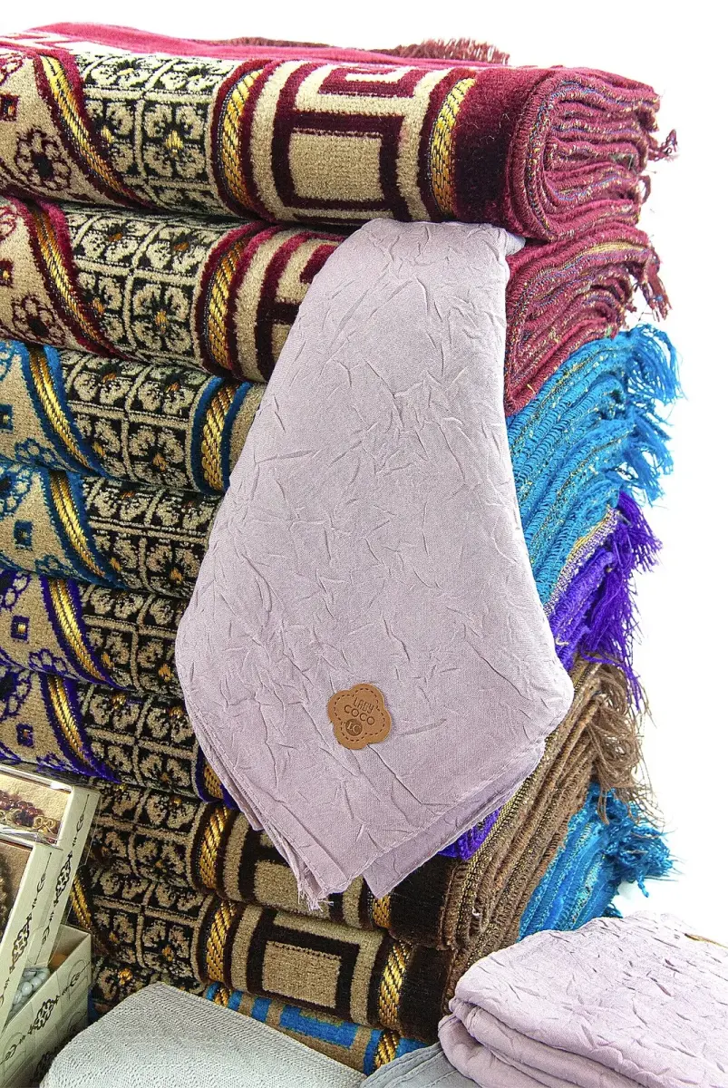 20 Kişilik Hac ve Umre Hediyelik Dodya Kadife Seccade Seti – Delüks (SLT) - 5