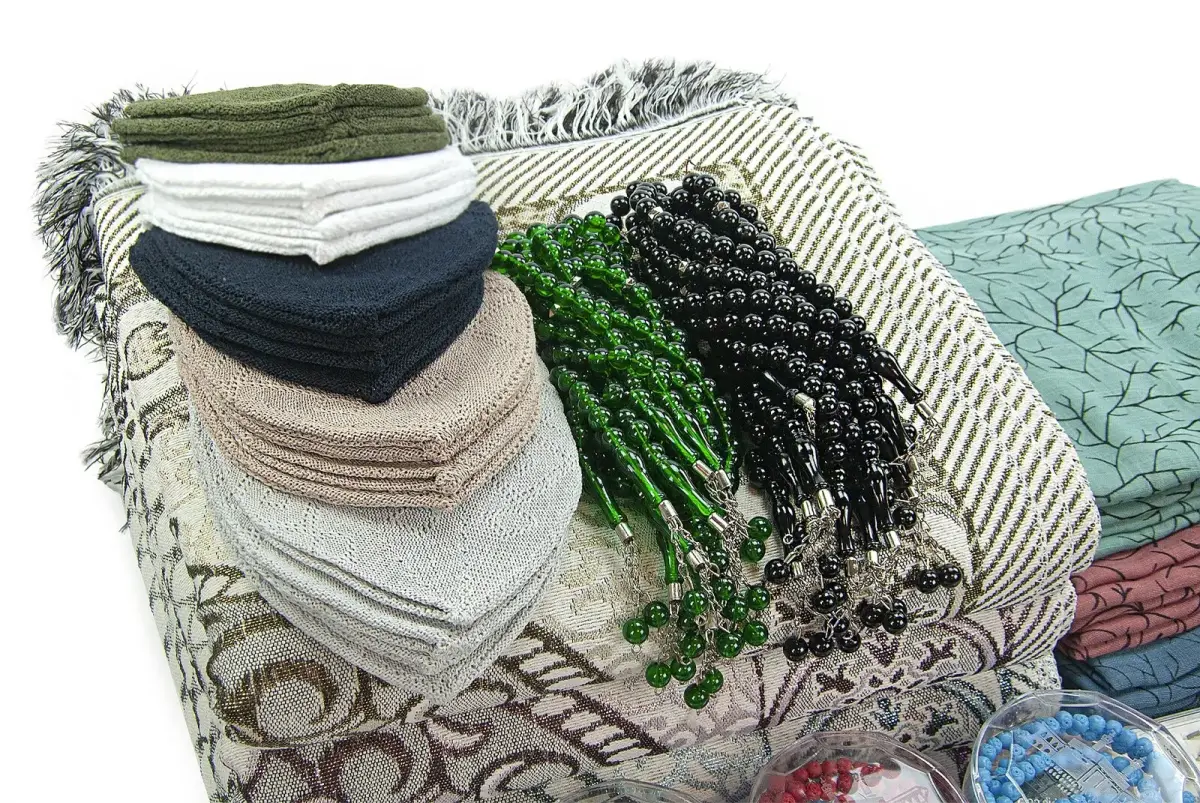 20 Kişilik Hac ve Umre Hediyelik Seccade Seti – Lüks (HDY) - 4