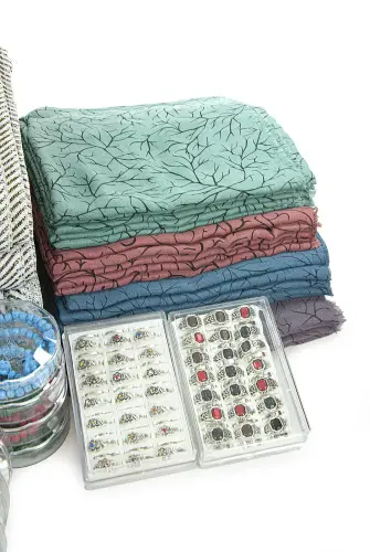 20 Kişilik Hac ve Umre Hediyelik Seccade Seti – Lüks (HDY) - 5