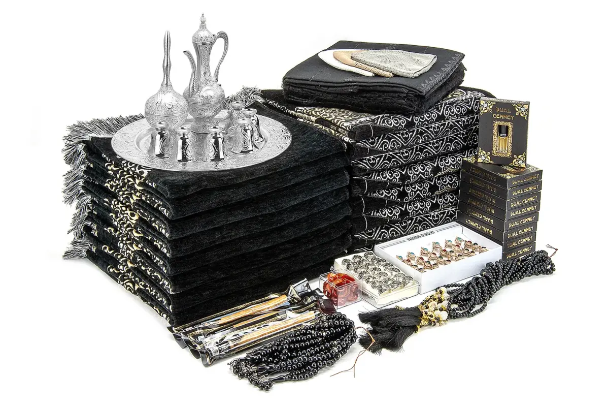 30 Kişilik Hac ve Umre Hediyelik Set - Kabe Temalı - 2