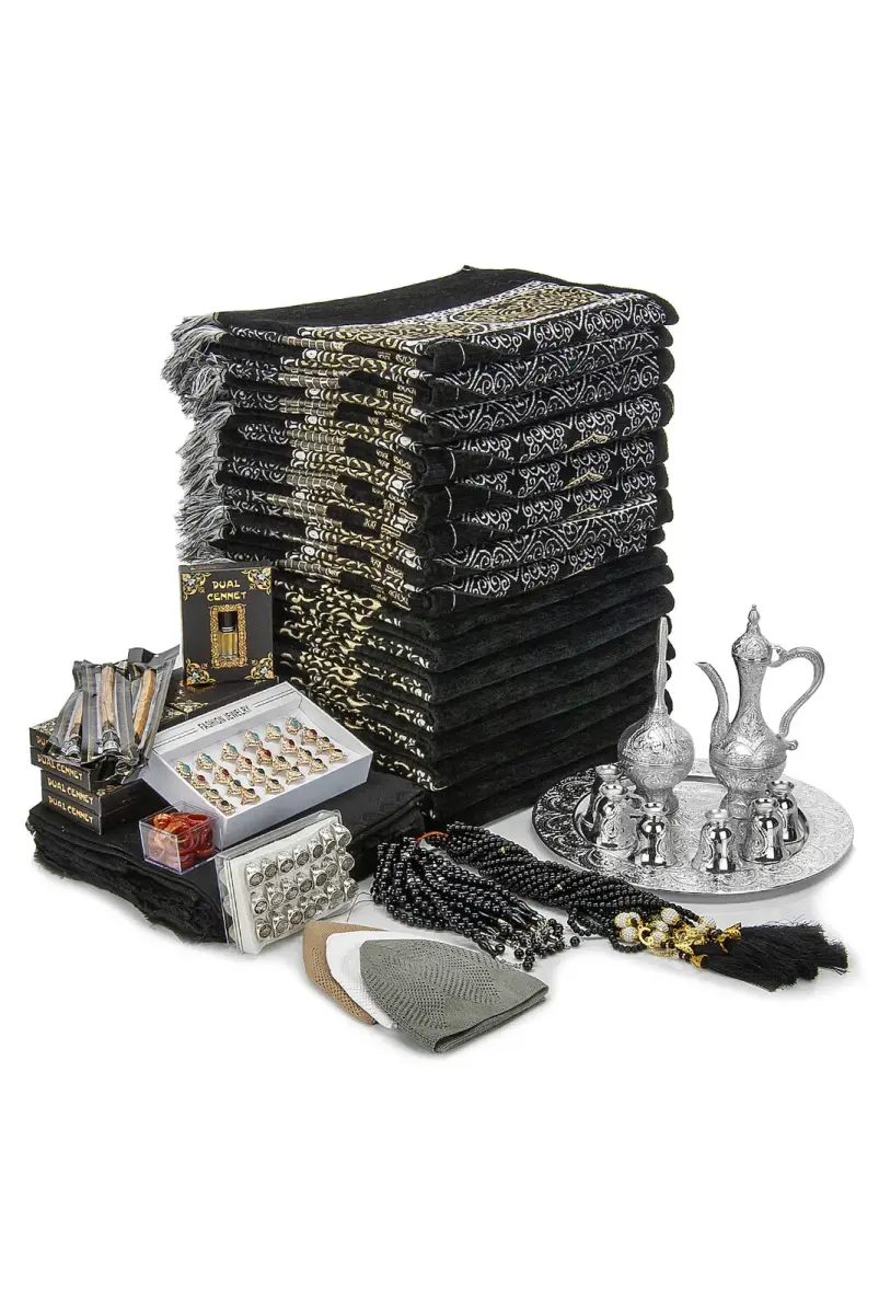 30 Kişilik Hac ve Umre Hediyelik Set - Kabe Temalı - 4