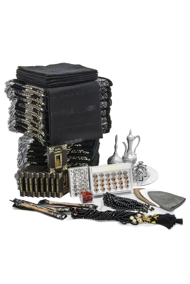 30 Kişilik Hac ve Umre Hediyelik Set - Kabe Temalı - 5
