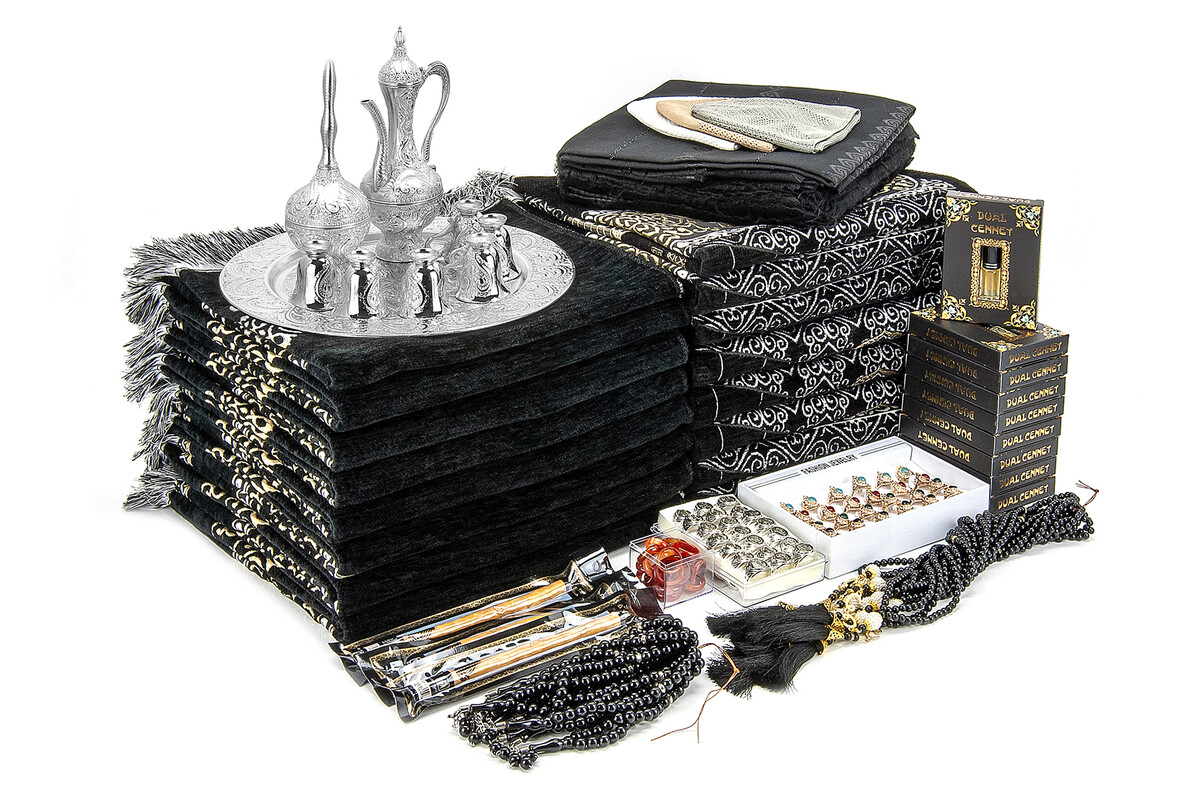 30 Kişilik Hac ve Umre Hediyelik Set - Kabe Temalı - 2