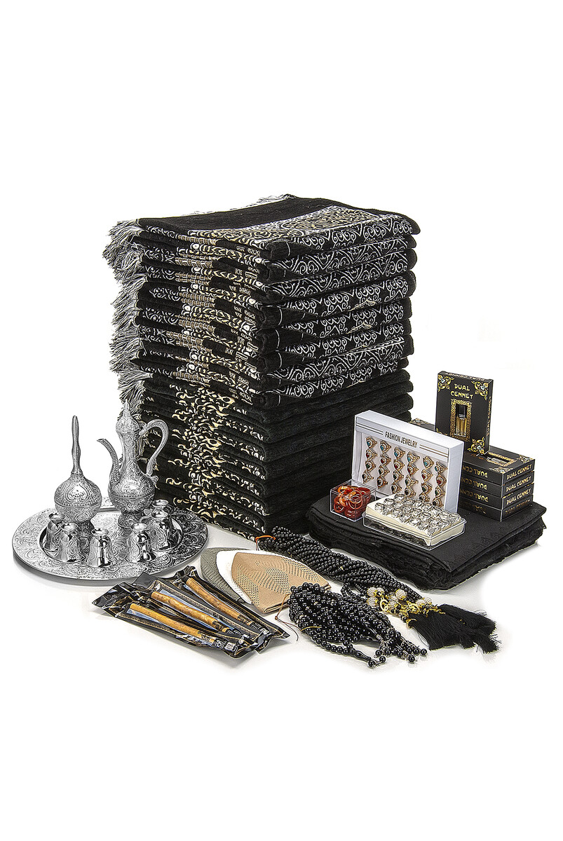 30 Kişilik Hac ve Umre Hediyelik Set - Kabe Temalı - 1