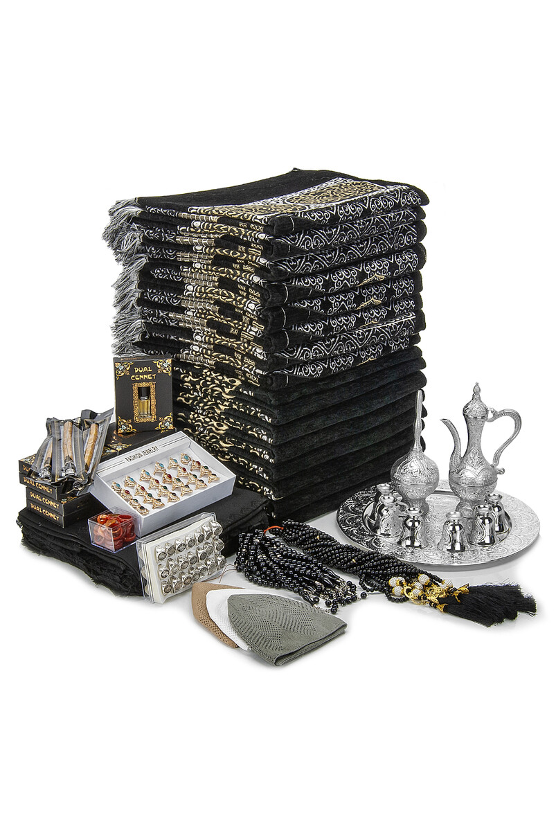 30 Kişilik Hac ve Umre Hediyelik Set - Kabe Temalı - 4