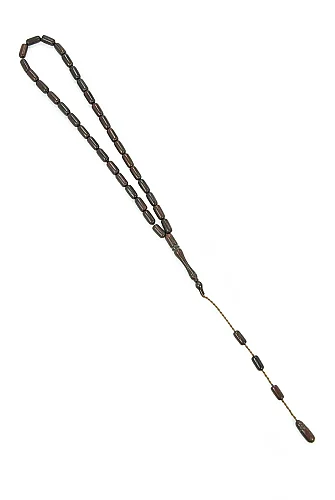 33 lü Kuka Kesme Tesbih 4.5 mm – İznik Model Doğal Kuka Tesbih - 3