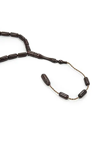 33 lü Kuka Kesme Tesbih 4.5 mm – İznik Model Doğal Kuka Tesbih - 4