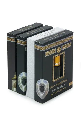 Hac ve Umre Kokuları 4 lü Set: Makam-ı İbrahim, Hacer-ül Esved, Kabe Örtüsü ve Ravza Kokusu ve Esansı - 3