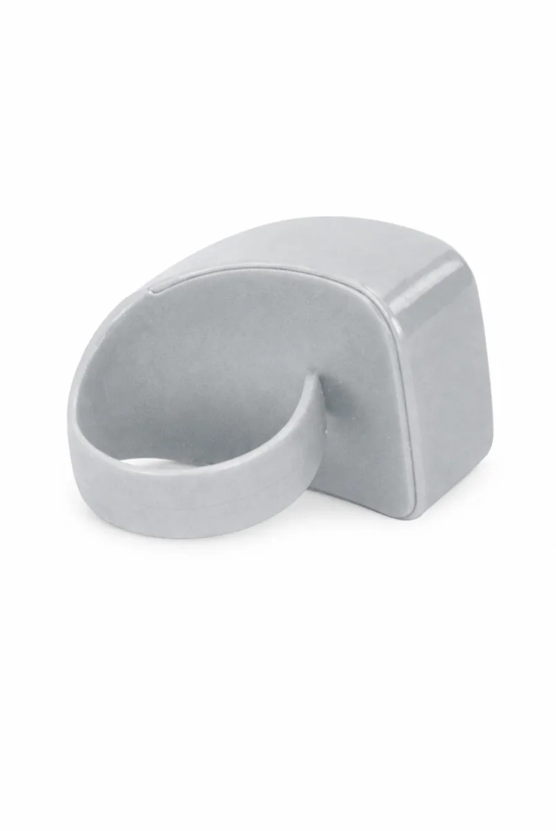 5 Adet Işıklı Parmak Zikirmatik Yüzük - LED Aydınlatmalı Dijital Sayaç 5li Ekonomik Set - Gri - 9