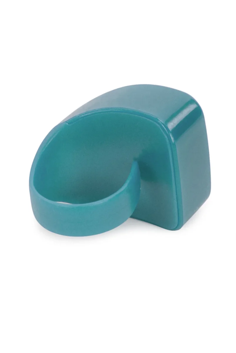 5 Adet Işıklı Parmak Zikirmatik Yüzük - LED Aydınlatmalı Dijital Sayaç 5li Ekonomik Set - Mavi - 9