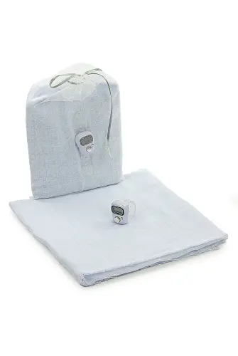 5 Adet Tül Keseli Pamuklu Mevlüt Örtüsü ve Zikirmatik Sayaç Seti Beyaz 