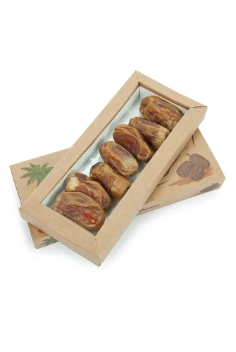 5 li Paket Hediyelik Özel Kutulu Hurma, İftarlık İkramlık Medine Sugai Hurması - 7