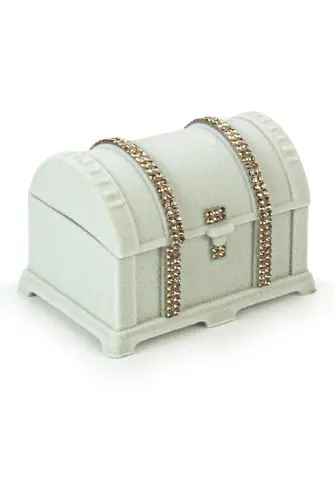 5 Pieces Pearl Prayer Beads and Chanting Machine Set in a Box Mevlüt Gift White - İhvan (1)