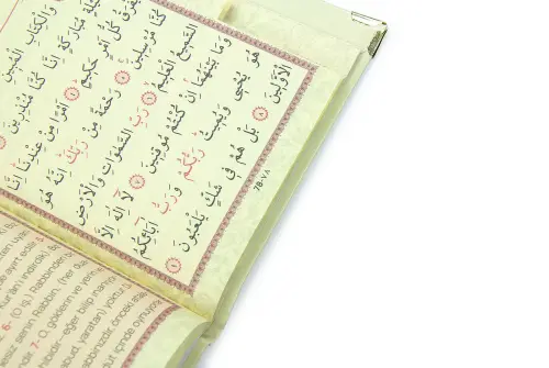 50 Adet İsim Baskılı Vav Desenli Yaldızlı Deri Ciltli Çanta Boy Yasin Kitabı Mevlüt Hediyesi 128 Sayfa Krem - 5