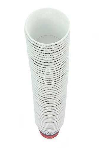 50'li Paket Zemzem Suyu Karton Bardağı - 5 cm x 4.8 cm Pratik & Hijyenik Tek Kullanımlık İkram Bardağı - 6