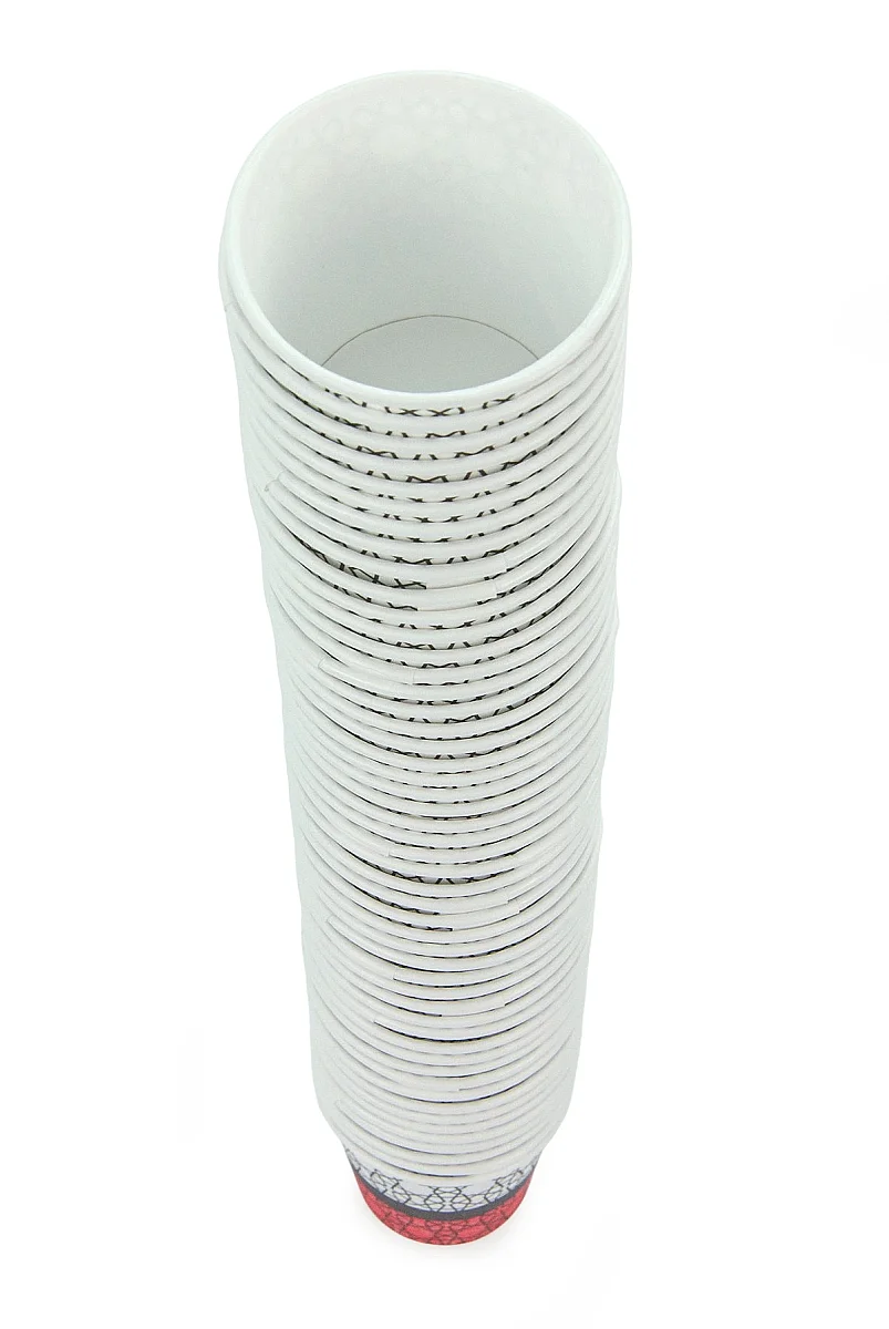 50'li Paket Zemzem Suyu Karton Bardağı - 5 cm x 4.8 cm Pratik & Hijyenik Tek Kullanımlık İkram Bardağı - 6