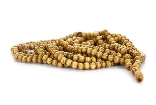 500 Pcs Wooden Boxwood Tree Dhikr Rosary 10 mm - 2
