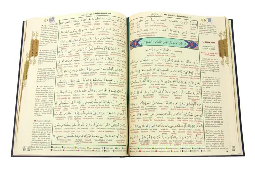 7 Özellikli Kuranı Kerim ve Yüce Meali - Tecvidli, Satır Arası, Türkçe Okunuş - Cami Boy - 4