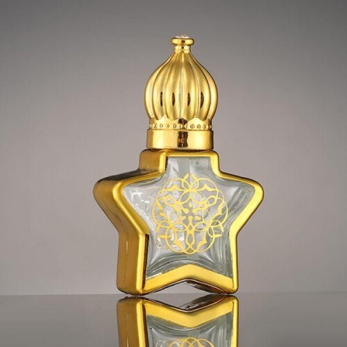 8ml Rollon Cam Parfüm Şişesi Gold ERB116-8ML-C - Bayramdan