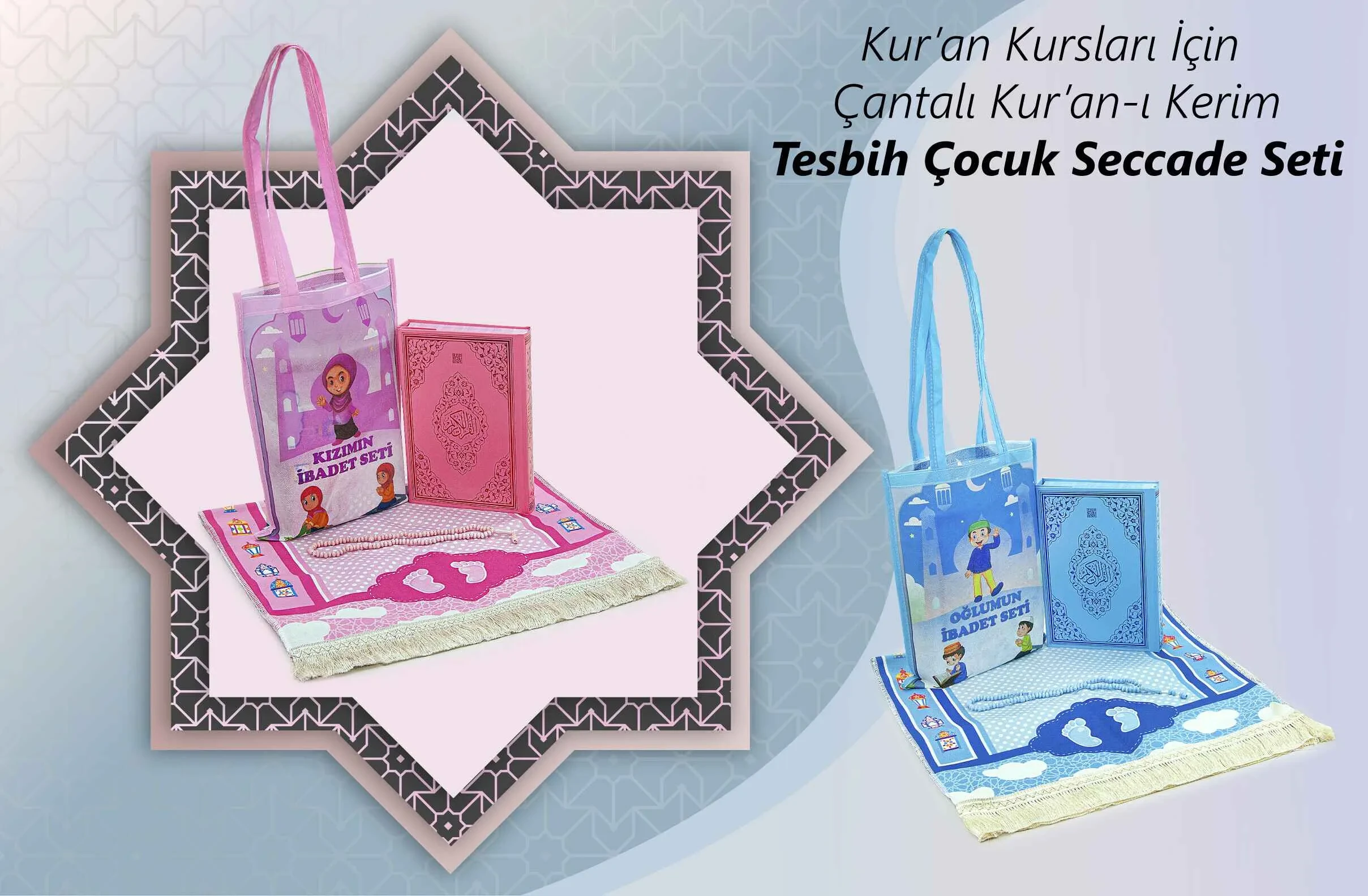 Kuran Kursları İçin Çantalı Set (1)