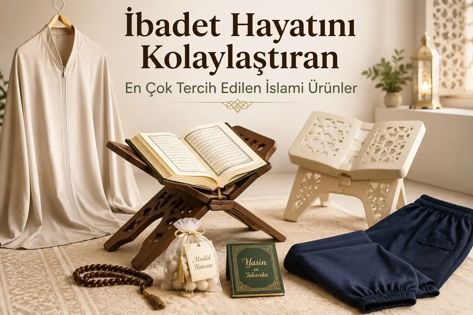 İbadet Hayatını Kolaylaştıran En Çok Tercih Edilen İslami Ürünler