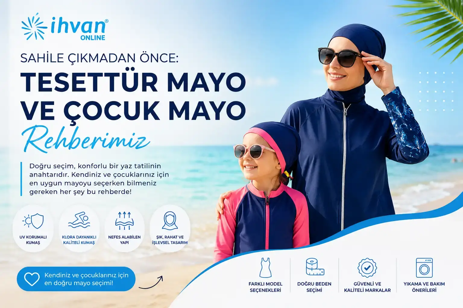 Tesettür Mayo ve Çocuk Mayo Rehberi