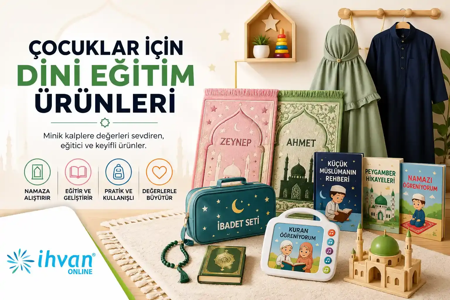 Çocuklar İçin Dini Eğitim Ürünleri