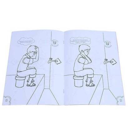 Abdest Alıyorum (Boyama Kitabı)-Dini Eğitici Kitap 1182 - 4