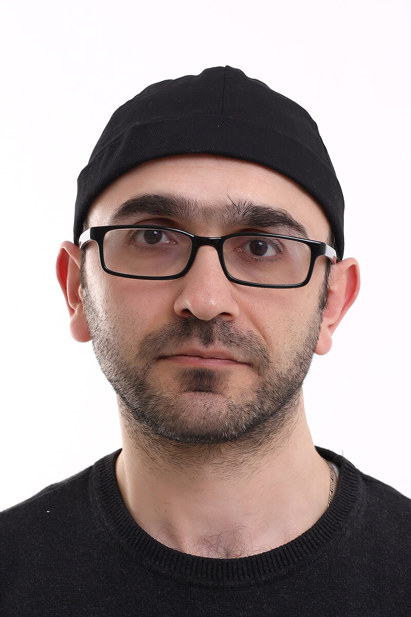 Adjustable Velcro Men's Beanie Skullcap - Black - 5