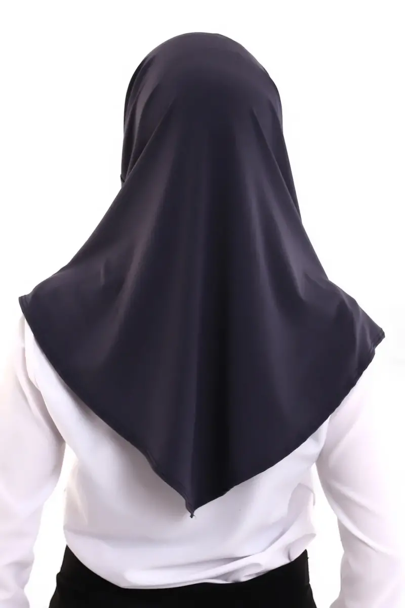 Adult Practical Scarf Navy Blue Color - 6