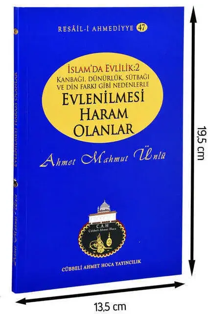 Ahmet Mahmut Ünlü - İslamda Evlilik- Evlenilmesi Haram Olanlar-1195 - 1