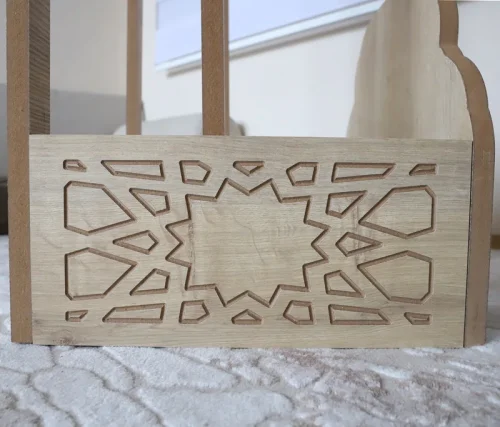 Ahşap Rahleli Seccade Askısı, Ev ve Cami için Dekoratif Seccadelik - 6