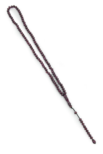 Mor Ahşap Tesbih – 100’lu Doğal Ahşap Zikir(Vird) Tesbihi Şık Tasarım - 3