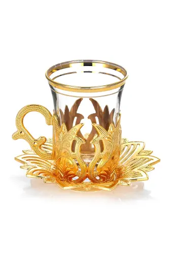 Ahsen 6 lı Sunumluk Hediye Seti Gold - 3
